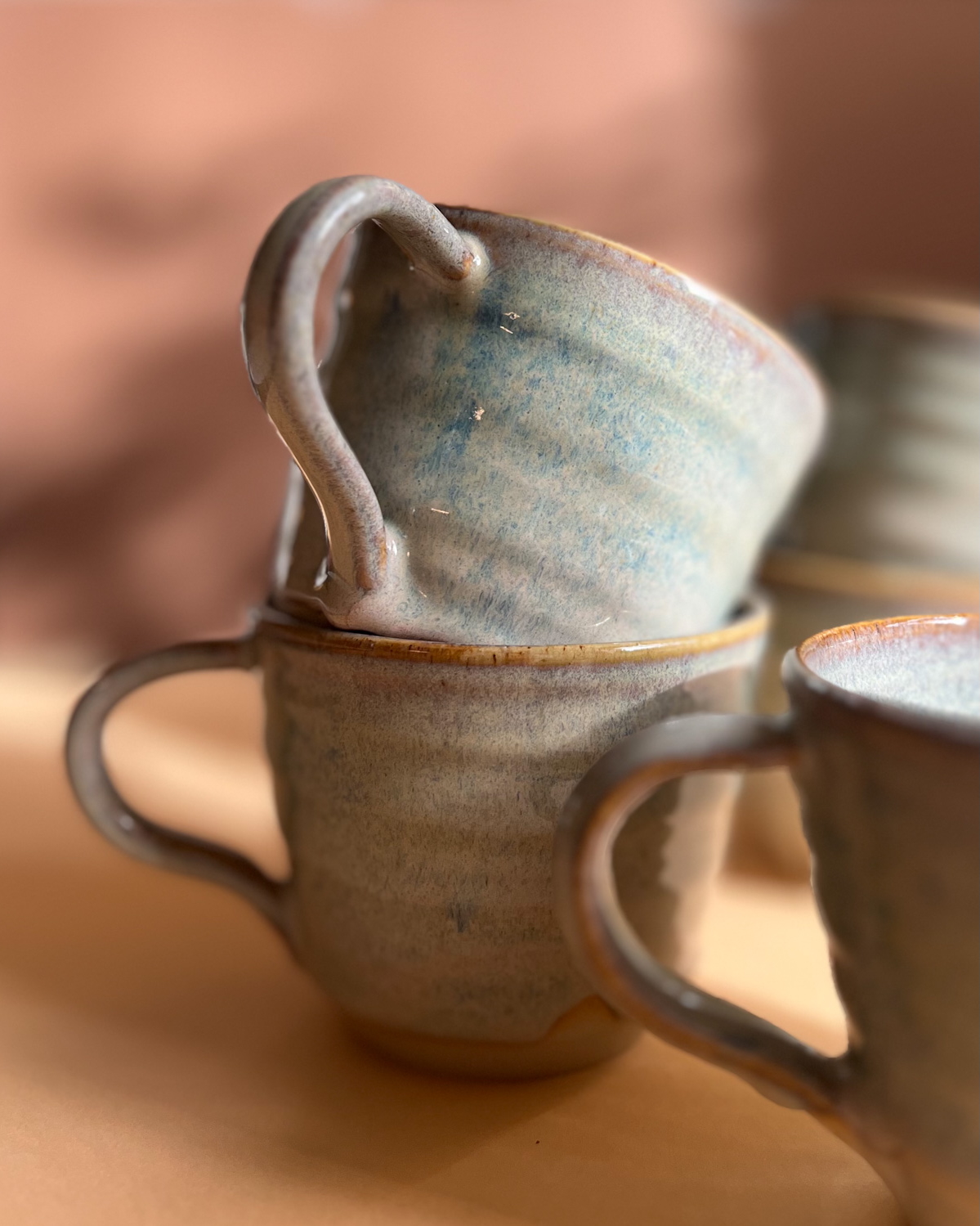 Grande tasse beige - vague de réconfort 12 Grande tasse beige - vague de réconfort – Image 12