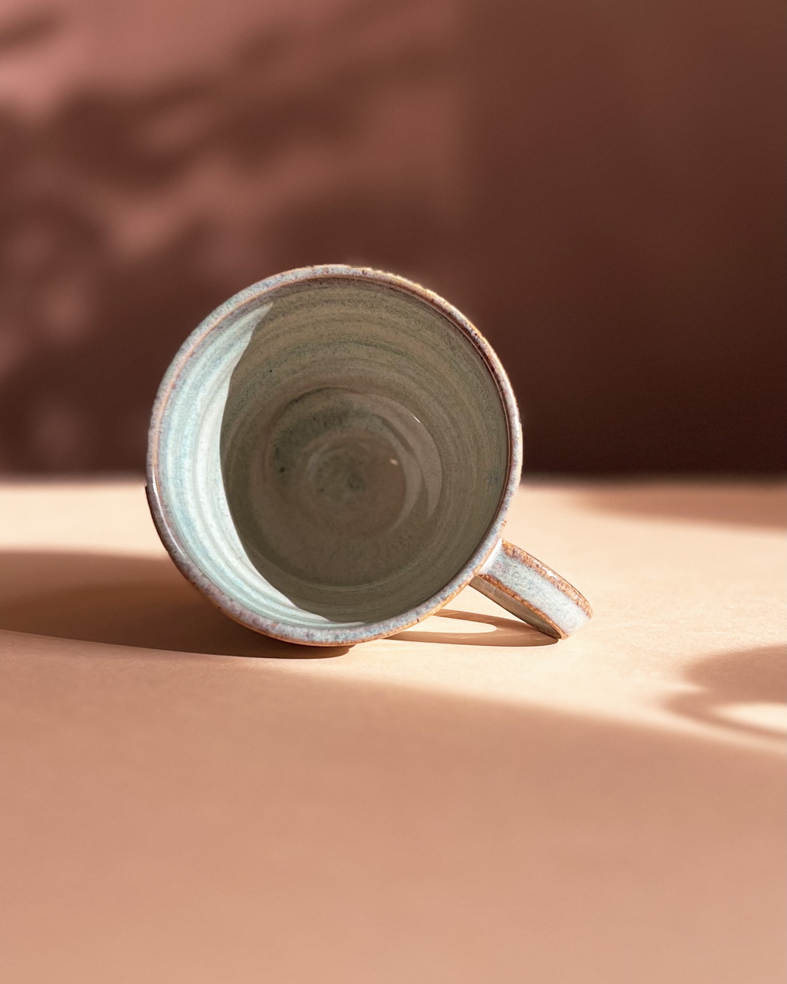 Grande tasse beige - vague de réconfort 8 Grande tasse beige - vague de réconfort – Image 8