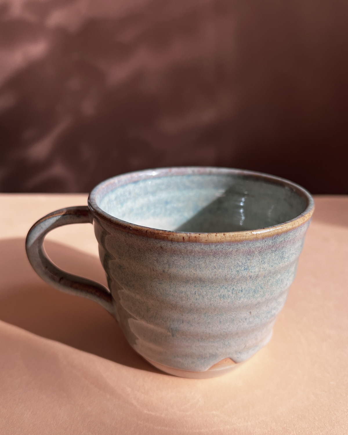 Grande tasse beige - vague de réconfort 5 Grande tasse beige - vague de réconfort – Image 5